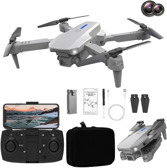 Dron 8K Profesional con Cámara 3 Ejes y GPS | Dron de Alta Gama con Seguimiento Inteligente y 35 Min de Vuelo – TechyCR