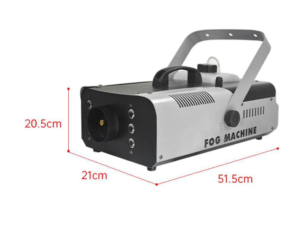 Máquina de Humo con Luces RGB | Efecto Profesional para Fiestas, Eventos y Escenarios – TechyCR