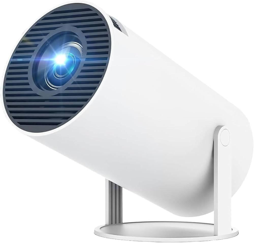 Proyector HD 720p Portátil | Cine en Casa con Imagen Nítida y Brillante