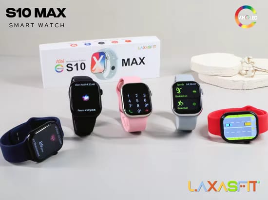 Reloj Inteligente S10 Max | Smartwatch Deportivo con Pantalla AMOLED, Monitoreo de Salud y Bluetooth 5.0 – TechyCR