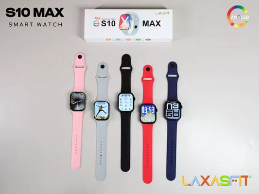 Reloj Inteligente S10 Max | Smartwatch Deportivo con Pantalla AMOLED, Monitoreo de Salud y Bluetooth 5.0 – TechyCR