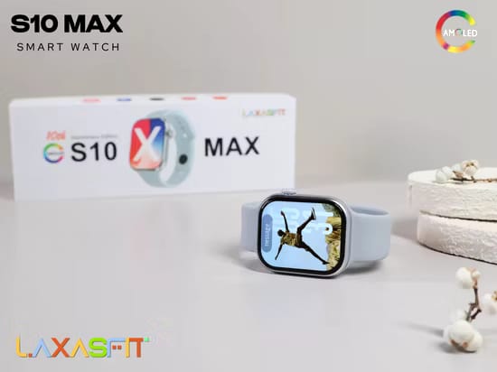 Reloj Inteligente S10 Max | Smartwatch Deportivo con Pantalla AMOLED, Monitoreo de Salud y Bluetooth 5.0 – TechyCR